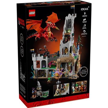 LEGO IDEAS 21348 Dungeons & Dragons: Red Dragon’s Tale
