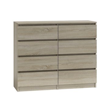 Topeshop M8 120 SONOMA chest of drawers
