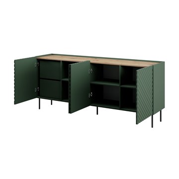 4D2SZ ONDA chest of drawers 200x45xH85 green