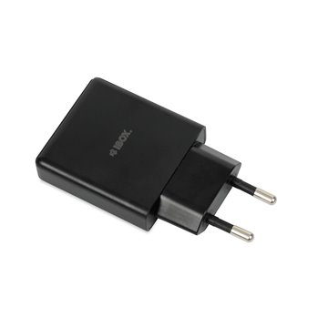 iBOX C-43 Slim GaN PD30W Wall charger  Black