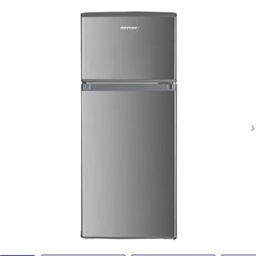 MPM MPM-125-CZ-11/E  silver refrigerator with a freezer