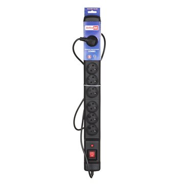 Activejet ACJ COMBO 9GN 1 5M power strip with cord