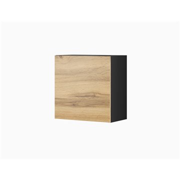 Cama living room cabinet set VIGO 22 black/wotan oak