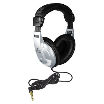 Behringer HPM1000 headphones/headset Wired Music Black  Silver