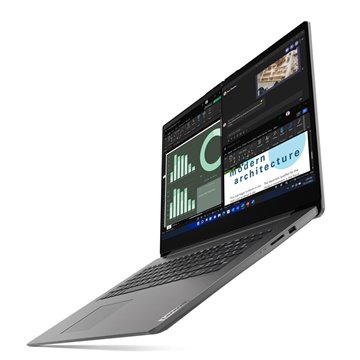 Lenovo V V17 Laptop 43.9 cm (17.3 ) Full HD Intel® Core™ i7 i7-1355U 16 GB DDR4-SDRAM 512 GB SSD Wi-Fi 6 (802.11ax) Windows 11 P