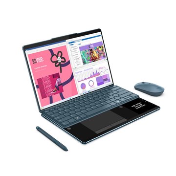 Lenovo Yoga Book 9 13IMU9 Intel Core Ultra 7 155U Hybrid (2-in-1) 33.8 cm (13.3 ) Touchscreen 2.8K 32 GB LPDDR5x-SDRAM 512 GB SS