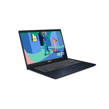 MSI Modern 15 B12MO-640PL Laptop 39.6 cm (15.6 ) Full HD Intel® Core™ i5 i5-1235U 16 GB DDR4-SDRAM 512 GB SSD Wi-Fi 6 (802.11ax)