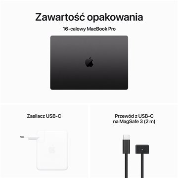 Apple MacBook Pro Apple M M3 Max Laptop 41.1 cm (16.2 ) 36 GB 1 TB SSD Wi-Fi 6E (802.11ax) macOS Sonoma Black