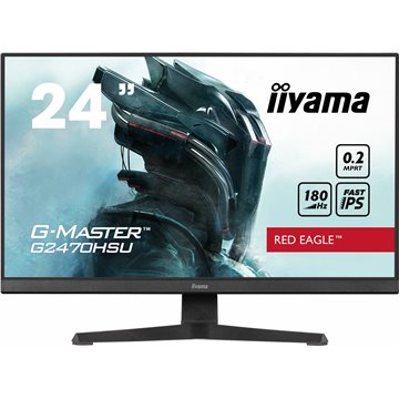 iiyama G-MASTER G2470HSU-B6 computer monitor 60.5 cm (23.8 ) 1920 x 1080 pixels Full HD LCD Black