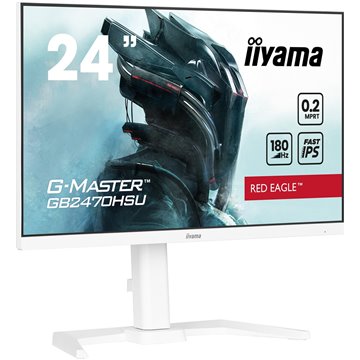 iiyama G-MASTER GB2470HSU-W6 computer monitor 60.5 cm (23.8 ) 1920 x 1080 pixels Full HD LED White