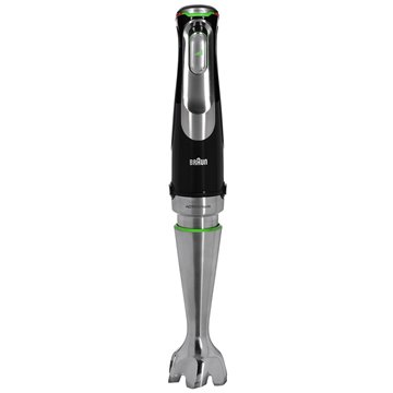 Braun MultiQuick 9 MQ 9187XLI 0.6 L Immersion blender 1200 W Black  Stainless steel