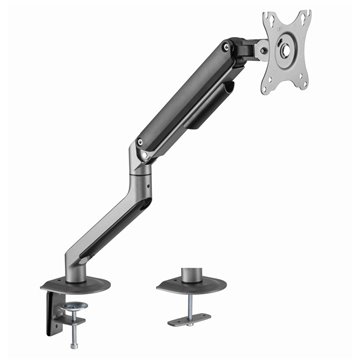 Gembird MA-DA1-05 Desk mounted adjustable monitor arm  17”-32”  up to 9 kg  space grey