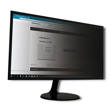 Qoltec 51057 display privacy filters 58.4 cm (23 )