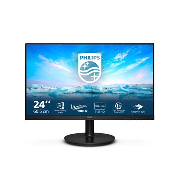 Philips V Line 241V8LAB/00 LED display 60.5 cm (23.8 ) 1920 x 1080 pixels Full HD LCD Black