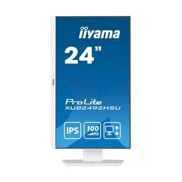 iiyama XUB2492HSU-W6 computer monitor 60.5 cm (23.8 ) 1920 x 1080 pixels Full HD LED White