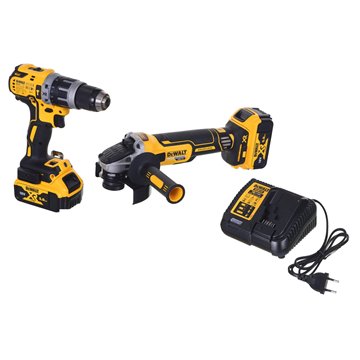 COMBO set 18V DCD796  DCG405 + 2x5 0Ah DCK208