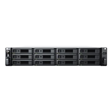 Synology RackStation RS2423+ NAS/storage server Rack (2U) Ryzen Embedded V1780B 8 GB DDR4 0 TB DiskStation Manager Black  Grey