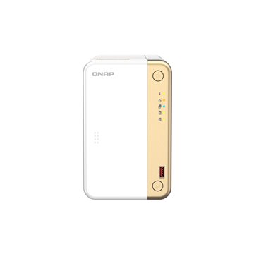QNAP TS-262 NAS Tower Ethernet LAN Gold  White N4505
