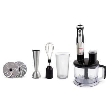 Esperanza EKM004 blender 0.6 L Immersion blender Black Silver Transparent 800 W