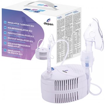 Silent piston inhaler for the whole family EGI DEPAN brands