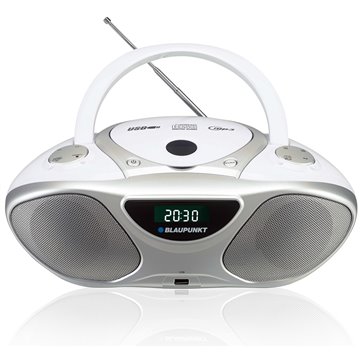 Blaupunkt BB14WH CD player CD recorder Silver  White