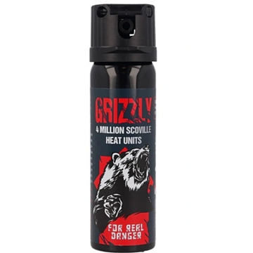 Pepper spray  Grizzly 4 million scoville heat units 63 ml- cone/cloud