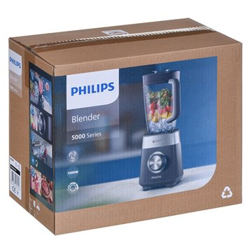 Philips 5000 series HR3020/20 blender 2 L Tabletop blender 1000 W Grey  Stainless steel