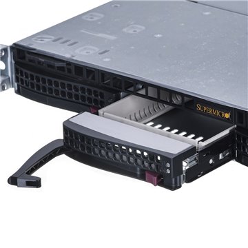 Supermicro SuperChassis 813MFTQC-350CB2 Rack Black 350 W