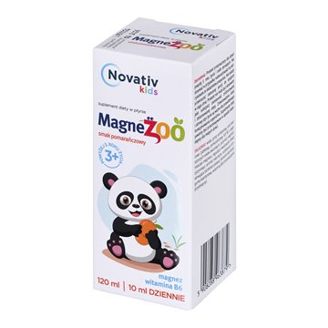 Novativ Kids Magnezoo liquid orange 120ml