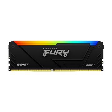 Kingston Technology FURY Beast 32GB 3200MT/s DDR4 CL16 DIMM (Kit of 2) 1Gx8 RGB