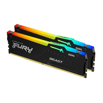 Kingston Technology FURY Beast 32GB 6000MT/s DDR5 CL36 DIMM (Kit of 2) RGB EXPO