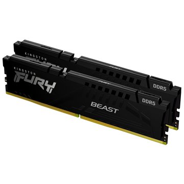 Kingston Technology FURY Beast 16GB 5200MT/s DDR5 CL40 DIMM (Kit of 2) Black