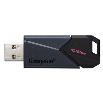 Kingston Technology DataTraveler 128GB Portable USB 3.2 Gen 1 Exodia Onyx