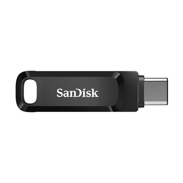SanDisk Ultra Dual Drive USB flash drive 128 GB USB Type-A / USB Type-C 3.2 Gen 1 (3.1 Gen 1) Black  Silver