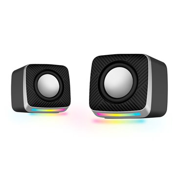 Esperanza EGS108 Speakers 2.0 LED Black 6W