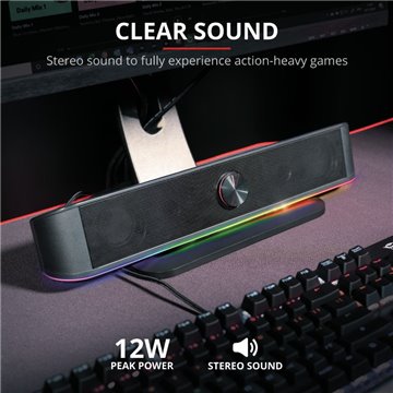 Trust GXT 619 Thorne Black 2.0 channels 6 W