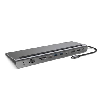 Belkin INC004BTSGY laptop dock/port replicator Wired USB 3.2 Gen 1 (3.1 Gen 1) Type-C Black  Grey