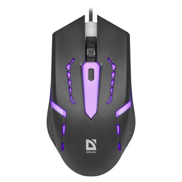 MOUSE DEFENDER FLASH MB-600L OPTIC LED 1200dpi 4P