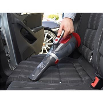 Black & Decker ADV1200 handheld vacuum Grey  Red Bagless