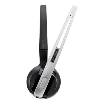 EPOS IMPACT DW Office ML - EU Headset Wireless In-ear  Headband  Neckband Office/Call Centre Charging cradle Black  Silver