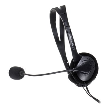 Esperanza EH102 headphones/headset Wired Head-band Calls/Music Black