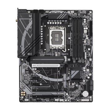 GIGABYTE Z790 EAGLE AX Motherboard - Supports Intel Core 14th Gen CPUs  12+1+1Phases Digital VRM  up to 7600MHz DDR5 (OC)  3xPCI