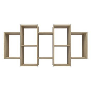 Wall-hung bookcase Bilbao 7.0 Wall Shelves Sonoma Oak