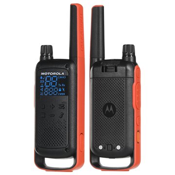 Motorola T82 Twin Pack two-way radio 16 channels Black Orange