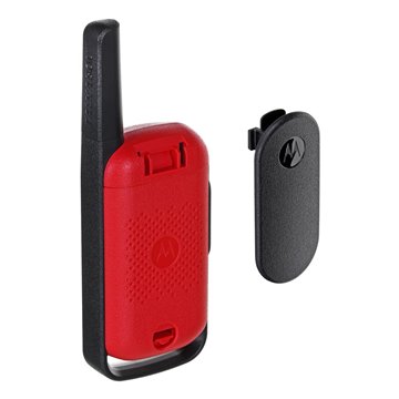 Motorola TALKABOUT T42 two-way radio 16 channels Black Red