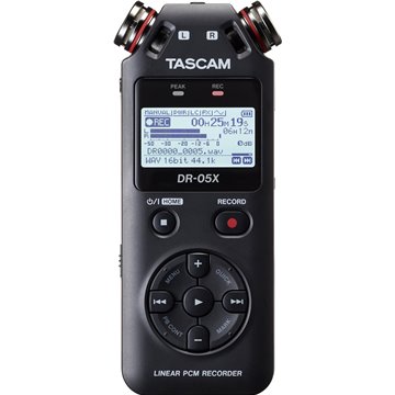 Tascam DR-05X dictaphone Flash card Black