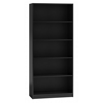 Topeshop R80 CZERŃ office bookcase