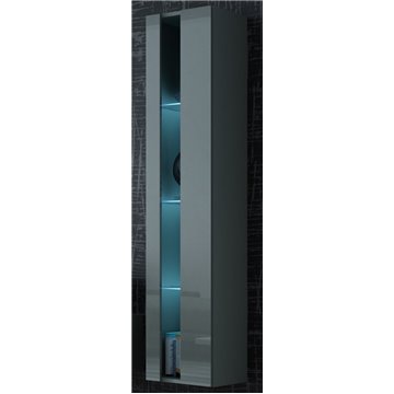 Cama Shelf unit VIGO NEW 180/40/30 grey/grey gloss