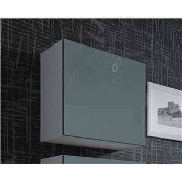 Cama Square cabinet VIGO 50/50/30 white/grey gloss