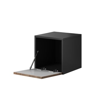 Cama full storage cabinet ROCO RO5 37/37/39 white/white/black